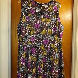 Pineapple Mini Dress